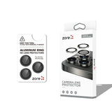 Apple iPhone 18 Pro Zore CL-12 Premium Safir Parmak İzi Bırakmayan Anti-Reflective Kamera Lens Koruyucu