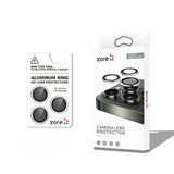 Apple iPhone 18 Pro Zore CL-12 Premium Safir Parmak İzi Bırakmayan Anti-Reflective Kamera Lens Koruyucu