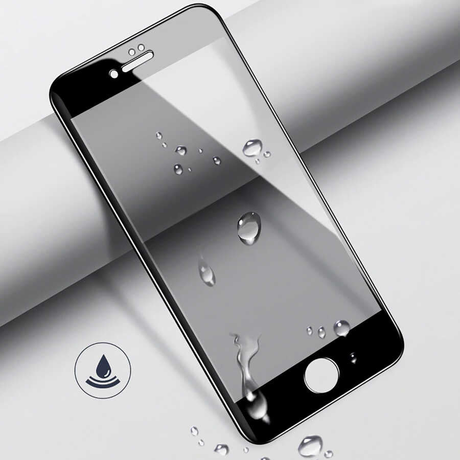 Apple iPhone 6 Davin 5D Privacy Cam Ekran Koruyucu