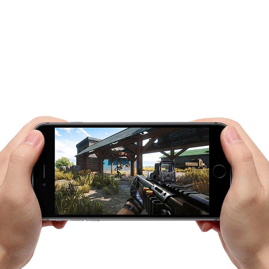 Apple iPhone 6 Davin 5D Privacy Cam Ekran Koruyucu
