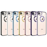 Apple iPhone 7 Kılıf Kamera Korumalı Logo Gösteren Zore Omega Kapak