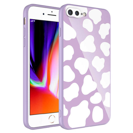 Apple iPhone 7 Plus Kılıf Kamera Korumalı Desenli Sert Silikon Zore Epoksi Kapak