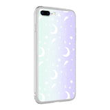 Apple iPhone 8 Plus Kılıf Zore M-Blue Desenli Kapak