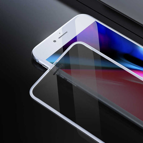 Apple iPhone 8 Plus Zore Anti-Dust Privacy Temperli Koruyucu