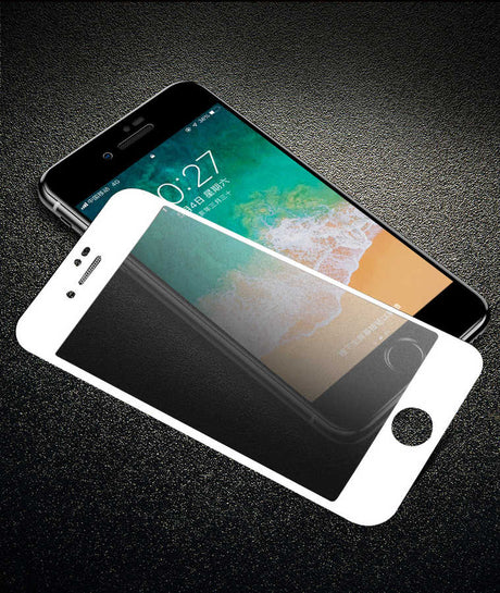 Apple iPhone 8 Zore Anti-Dust Mat Privacy Temperli Ekran Koruyucu
