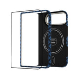 Apple iPhone Duo Benks ArmorAir ArmorGrid Grand Combo Üçlü Aksesuar Seti (Ön Arka Kevlar Karbon Kapak + Ekran Koruyucu)