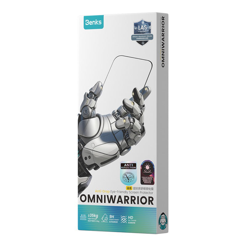 Apple iPhone Duo Benks OmniWarrior AR Cam Ekran Koruyucu + Kolay Uygulama Aparatlı