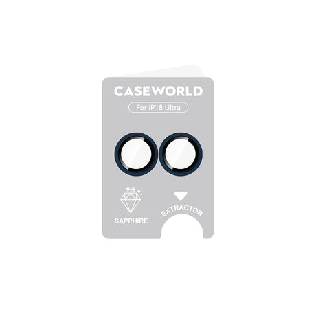 Apple iPhone Duo CaseWorld Alloy One-Piece Serisi Anti Reflective Kamera Lens Koruyucu