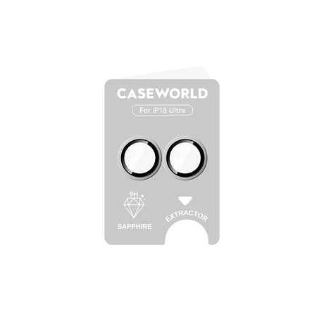 Apple iPhone Duo CaseWorld Alloy One-Piece Serisi Anti Reflective Kamera Lens Koruyucu