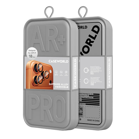 Apple iPhone Duo CaseWorld Alloy One-Piece Serisi Anti Reflective Kamera Lens Koruyucu