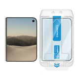 Apple iPhone Duo CaseWorld Applicator Serisi 2.5D Eyesafe Mavi Işık Teknolojili Safir 0.33mm Temperli Cam Ekran Koruyucu + Uygulama Aparatı
