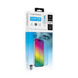 Apple iPhone Duo CaseWorld Applicator Serisi 2.5D Eyesafe Mavi Işık Teknolojili Safir 0.33mm Temperli Cam Ekran Koruyucu + Uygulama Aparatı