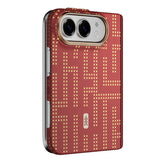 Apple iPhone Duo (Fold) Kılıf M-safe Şarj Özellikli Raptic Aramid SkinPro Grid Serisi Karbon Kapak