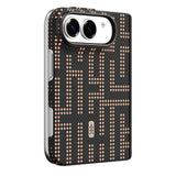 Apple iPhone Duo (Fold) Kılıf M-safe Şarj Özellikli Raptic Aramid SkinPro Grid Serisi Karbon Kapak