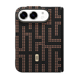 Apple iPhone Duo (Fold) Kılıf M-safe Şarj Özellikli Raptic Aramid SkinPro Grid Serisi Karbon Kapak