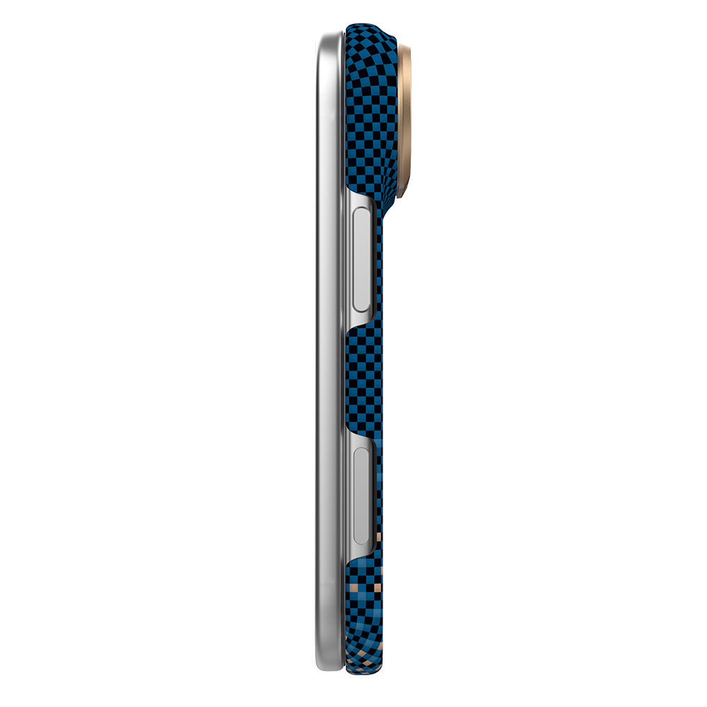 Apple iPhone Duo (Fold) Kılıf M-safe Şarj Özellikli Raptic Aramid SkinPro Serenity Serisi Kapak