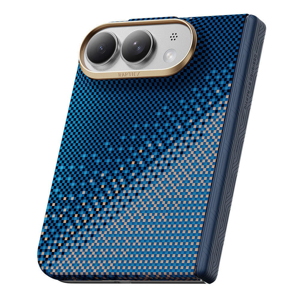 Apple iPhone Duo (Fold) Kılıf M-safe Şarj Özellikli Raptic Aramid SkinPro Serenity Serisi Kapak