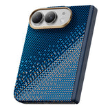 Apple iPhone Duo (Fold) Kılıf M-safe Şarj Özellikli Raptic Aramid SkinPro Serenity Serisi Kapak