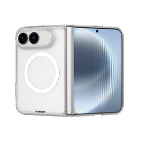 Apple iPhone Duo Kılıf M-safe Şarj Özellikli 2in1 Youngkit Clear Serisi Kapak