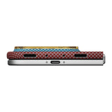 Apple iPhone Duo Kılıf M-safe Şarj Özellikli Aramid Fiber Pitaka Sunset 2.0 California Dream Serisi