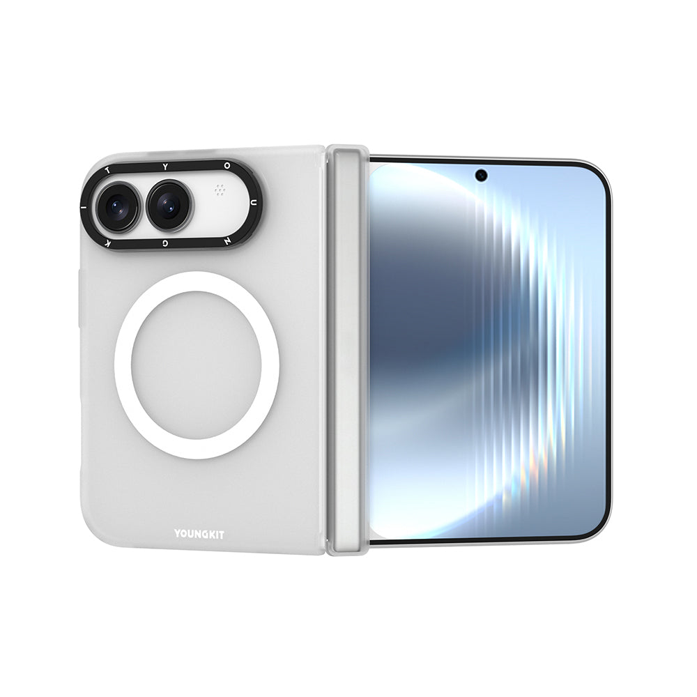 Apple iPhone Duo Kılıf M-safe Şarj Özellikli Youngkit Hidden Sand Serisi Kapak