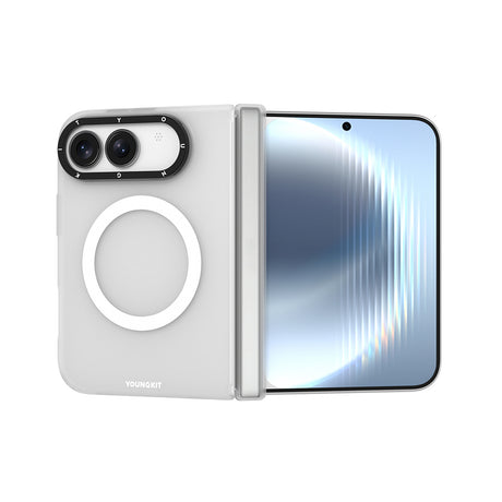 Apple iPhone Duo Kılıf M-safe Şarj Özellikli Youngkit Hidden Sand Serisi Kapak