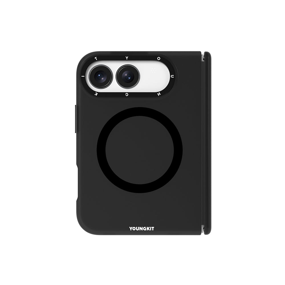 Apple iPhone Duo Kılıf M-safe Şarj Özellikli Youngkit Hidden Sand Serisi Kapak
