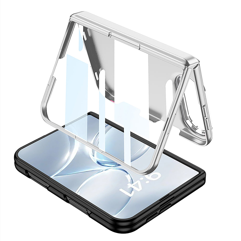 Apple iPhone Duo Kılıf M-safe Şarj Özellikli Zore Kıpta KPT-14 Sert PC Kapak