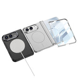Apple iPhone Duo Kılıf M-safe Şarj Özellikli Zore Kıpta KPT-14 Sert PC Kapak