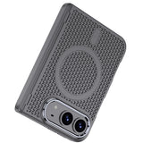 Apple iPhone Duo Kılıf M-safe Şarj Özellikli Zore Kıpta KPT-15 Sert PC Kapak