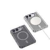 Apple iPhone Duo Kılıf M-safe Şarj Özellikli Zore Kıpta KPT-15 Sert PC Kapak