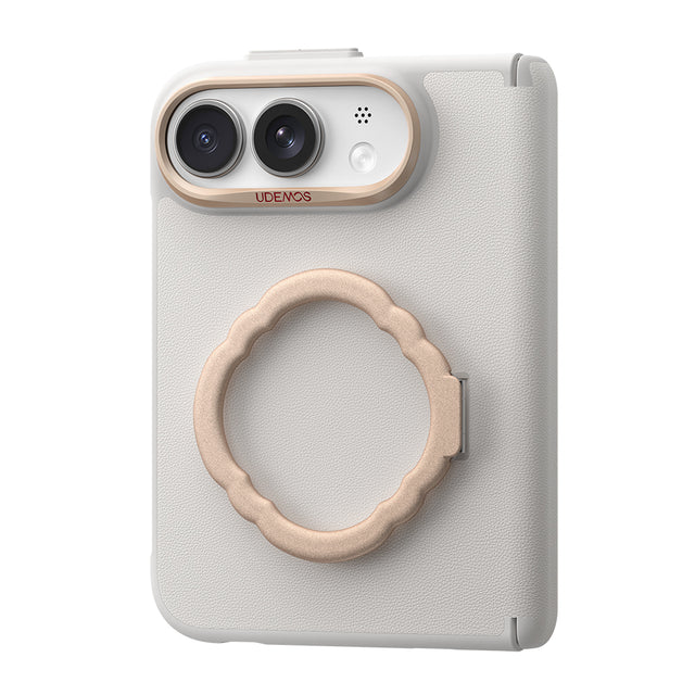 Apple iPhone Duo Kılıf Standlı Udemos Grace Serisi Kapak