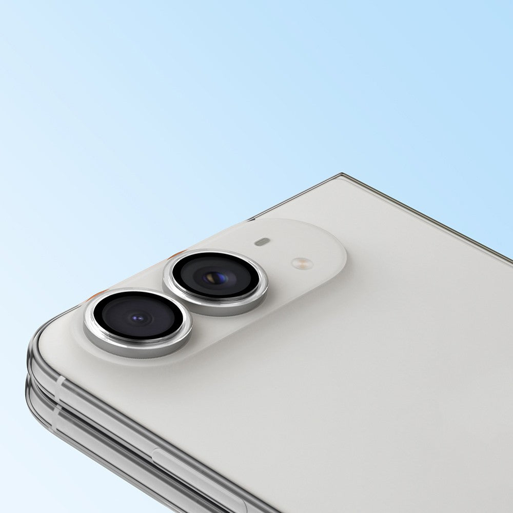 Apple iPhone Duo Youngkit Alloy Original Parlama Önleyici Kamera Lens Koruyucu + Kolay Uygulama Aparatlı