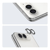 Apple iPhone Duo Youngkit Alloy Original Parlama Önleyici Kamera Lens Koruyucu + Kolay Uygulama Aparatlı