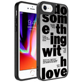 Apple iPhone SE 2020 Kılıf Aynalı Desenli Kamera Korumalı Parlak Zore Mirror Kapak