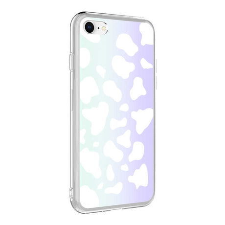 Apple iPhone SE 2020 Kılıf Zore M-Blue Desenli Kapak