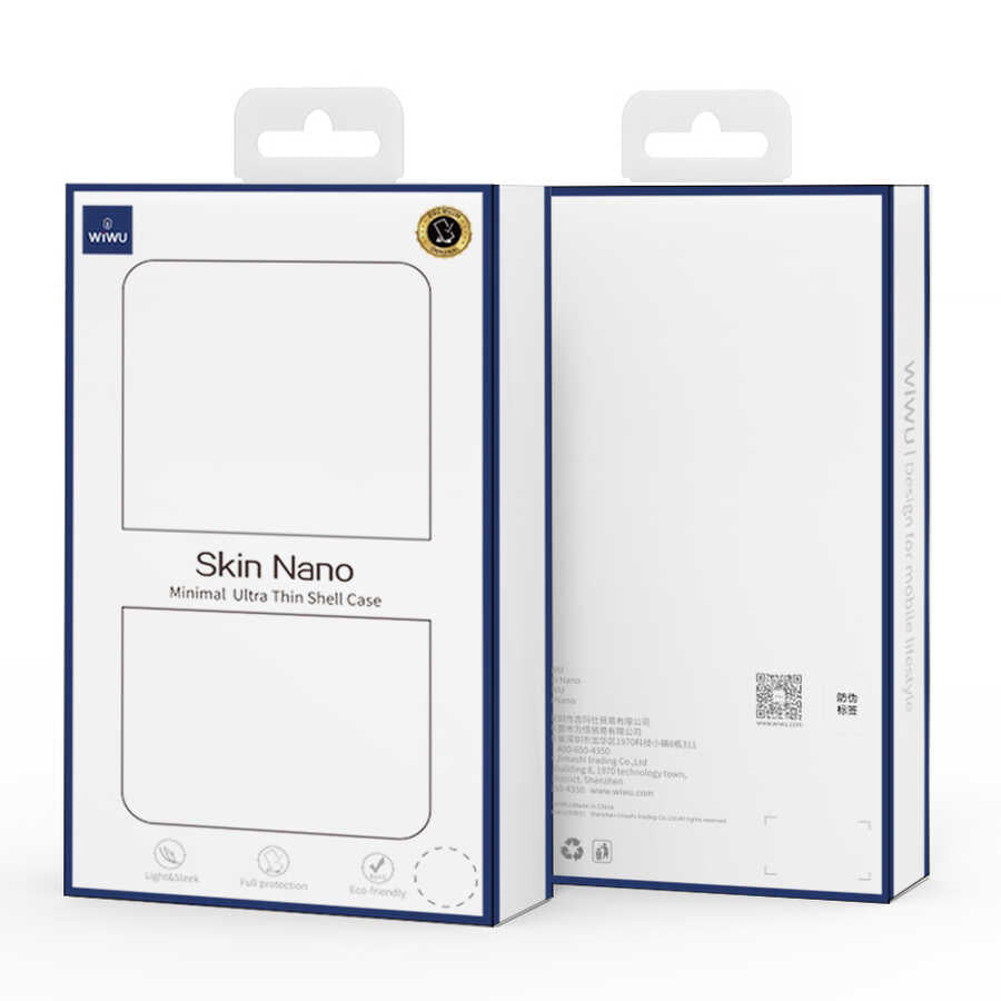 Apple iPhone XS 5.8 Kılıf ​​​​​Wiwu Skin Nano PP Kapak