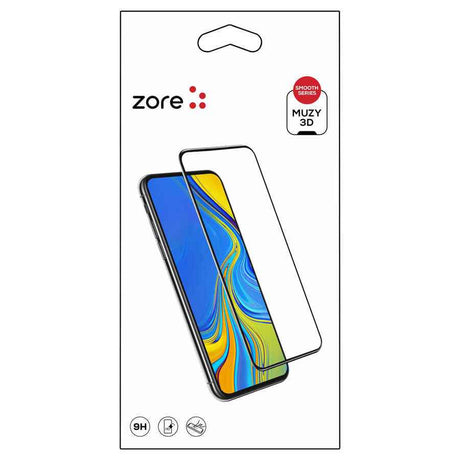 Apple iPhone XS Max 6.5 Zore 3D Muzy Temperli Cam Ekran Koruyucu