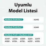 Apple Macbook 13' Pro Touch Bar A1706 Benks AR (Anti Reflective) Yansıma Önleyici Ekran Koruyucu