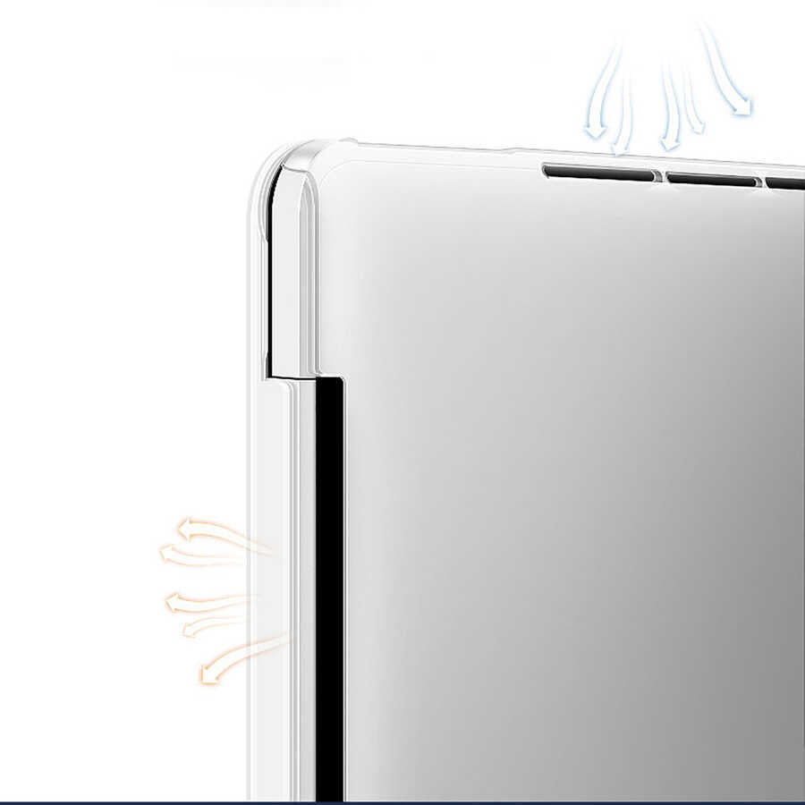 Apple Macbook 13.6' Air 2022 M2 Wiwu Ultra İnce Sararmayan Şeffaf MacBook Crystal iShield Kapak