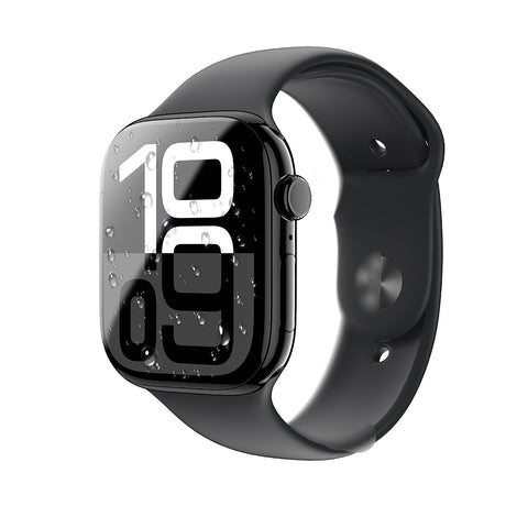 Apple Watch 10 42mm Amazingthing Radix Protective Parmak İzi Bırakmayan HD Ekran Koruyucu Film + Kolay Uygulama Aparatı