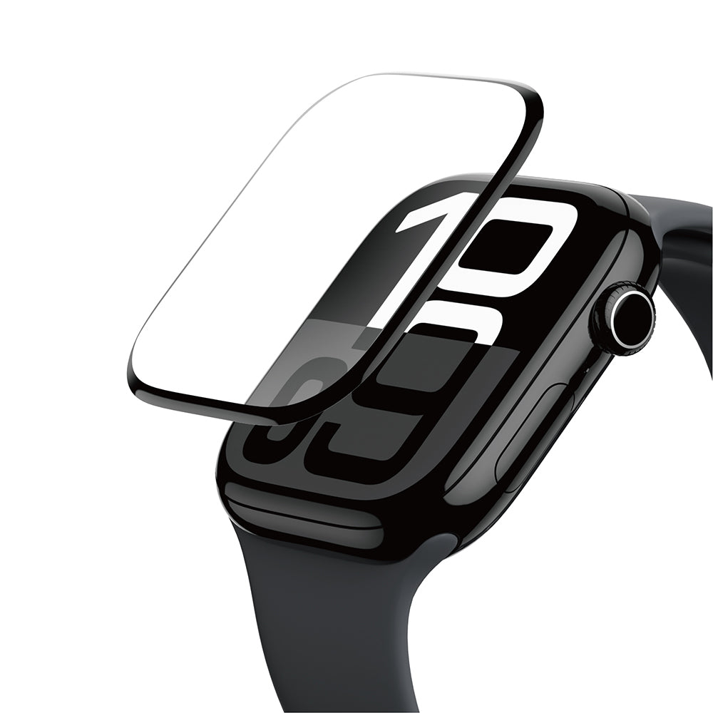 Apple Watch 10 42mm Amazingthing Radix Protective Parmak İzi Bırakmayan HD Ekran Koruyucu Film + Kolay Uygulama Aparatı