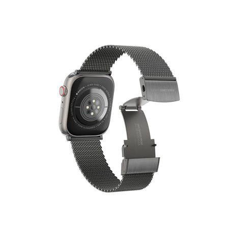Apple Watch 10 42mm Amazingthing Titan Metal Hasır Kordon