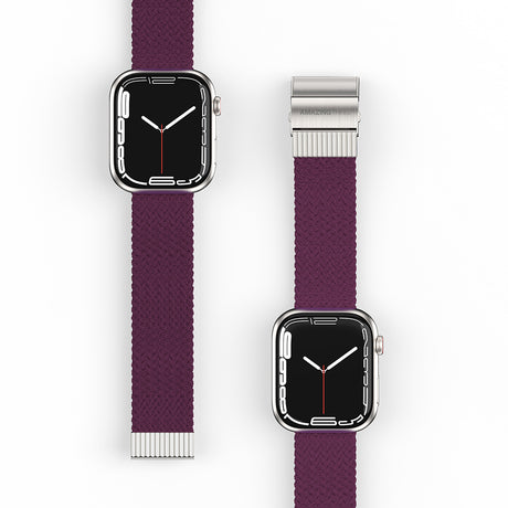 Apple Watch 10 42mm Amazingthing Titan Weave Örgü Sport Kordon