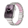 Apple Watch 10 42mm Zore KRD-149 Metal Silikon Kordon