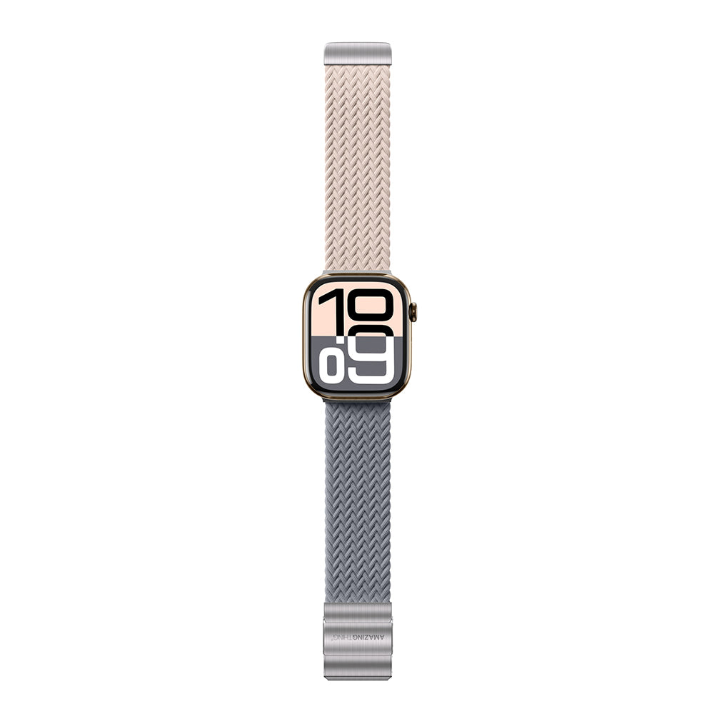 Apple Watch 10 46mm Amazingthing Glamour Blend Hasır Kordon