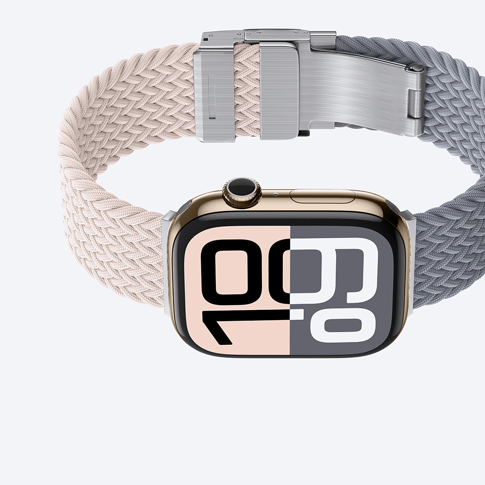 Apple Watch 10 46mm Amazingthing Glamour Blend Hasır Kordon