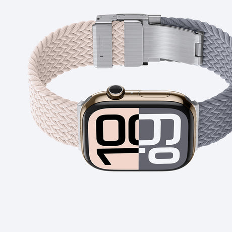 Apple Watch 10 46mm Amazingthing Glamour Blend Hasır Kordon