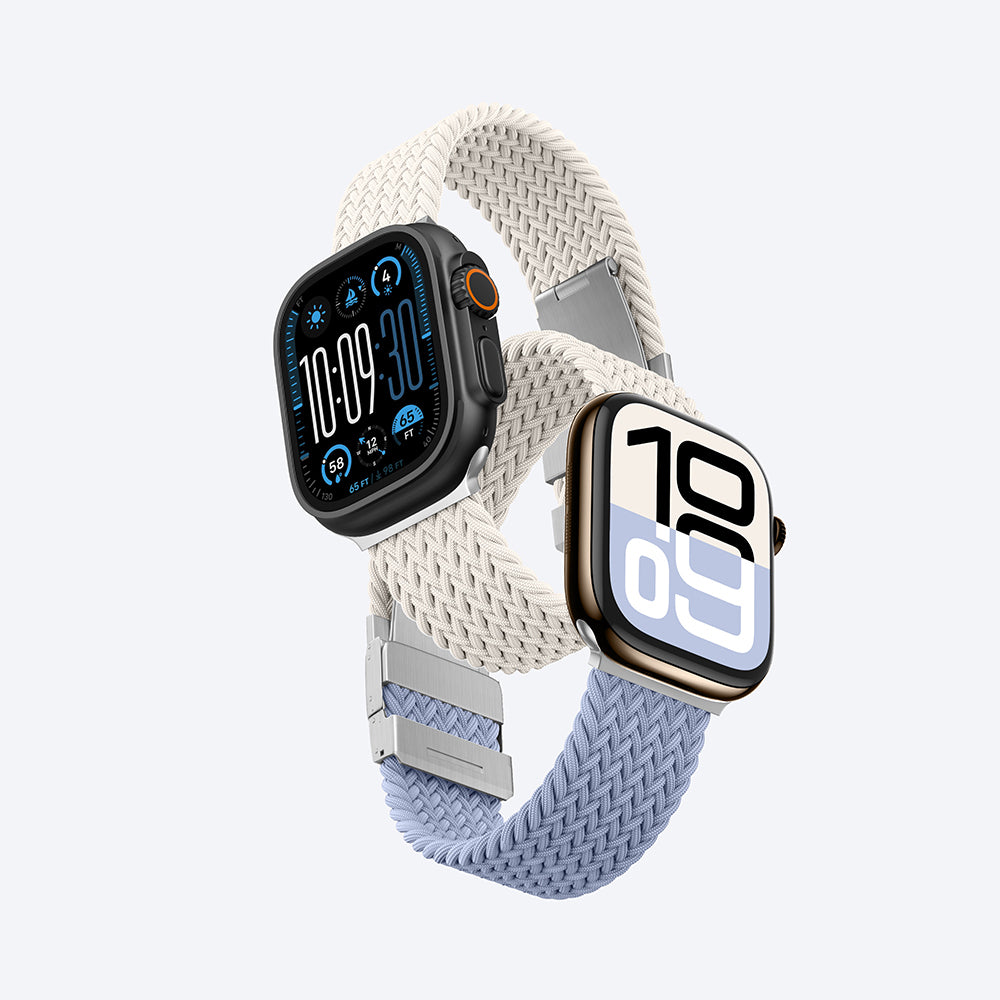 Apple Watch 10 46mm Amazingthing Glamour Blend Hasır Kordon