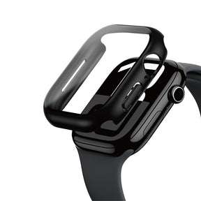Apple Watch 10 46mm Amazingthing Radix Minimal FullGuard Sert PC Kasa ve Ekran Koruyucu